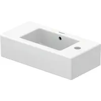 Duravit Lavabo Vero 50cm, trou pour robinet à droite, 0703500008, 0703500008