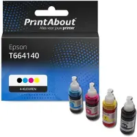 PrintAbout Cartuccia compatibile Epson T664140 - 4 colori Multipack
