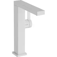 Hansgrohe Mitigeur monocommande de lavabo Tecturis E Fine 210, pivotant, portée 157 mm, avec vidage PUSH, CoolStart, EcoSmart+, 73060700, 73060700