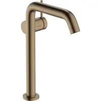 Hansgrohe Mitigeur monocommande de lavabo Tecturis S Fine, ComfortZone240, PUSH, CoolStart, portée 167 mm, 73373140, 73373140