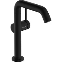 Hansgrohe Robinetterie de lavabo Tecturis S 210 Fine CoolStart, avec bec pivotant et vidage PUSH, EcoSmart+, 73360670, 73360670