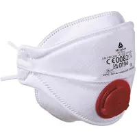Delta Plus Maschera antipolvere FFP3 con valvola, 10 pezzi