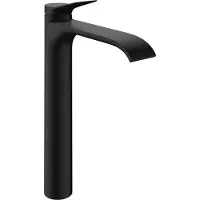 Hansgrohe miscelatore monocomando per lavabo 250 CoolSt Vivenis Uscita 191 mm, senza scarico, nero opaco