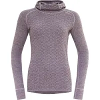 Devold Women's Kvitegga Hoodie Maglia merino Donna (XS, fuchsia)