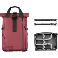WANDRD PRVKE Photo Bundle Zaino V4 - Rhone Burgundy - 31L