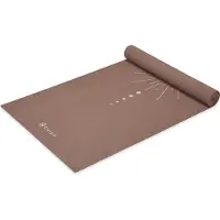 Gaiam 5 mm Classic Printed Yoga Mat (61 x 173 x 0,5 cm, marrone)