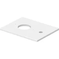 Duravit Console Sivida, 1 découpe, 410x330mm, 2670053200, 2670053200