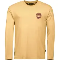 Chillaz Organic Cotton Surf Climb Bus Maglia a manica lunga Uomo (XXL, beige)