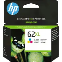 HP Cartuccia stampante 62XL (C2P07AE) - 3 colori Alta capacità