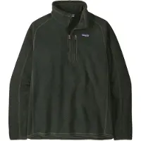 Patagonia Better Sweater 1/4 Zip Pullover in pile Uomo (XS, olivia)