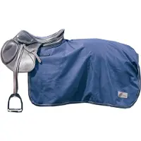 Kentucky Horsewear Tappeto da equitazione quadrato per tutte le stagioni con pelliccia di coniglio artificiale 160g