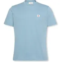 Calvin Klein Ss Badge 30s Jersey T-shirt Smoke Blue Taglia: S | Magliette basic Outlet | Uomo | Blu