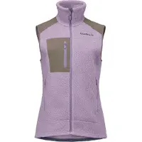 Norrøna Women's Trollveggen Warm3 Vest Gilet in pile Donna (S, fuchsia)