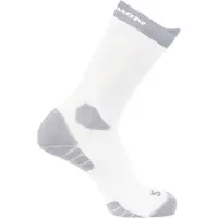 Salomon Aero Crew Calze da running (42-44, bianco)