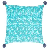 Jardin d'Ulysse cuscini CAP-OUEST - Blu - 45x45 cm