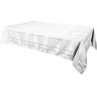 Habitable Tovaglia FABIOLA - BLANC - 145X300 CM - Bianco - 145x300 cm