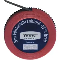 Vogel's Germany Fühlerlehrenband 5 Meter Messbereich 0,15 mm gehärteter Federstahl