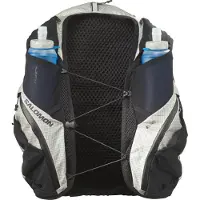 Salomon - Gilet d'idratazione - S/Lab Adventure 20 Set Black/White in Pelle - Taglia L - Bianco