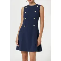Guess Marciano By Leila Dress Blue Impact Taglia: 40 | Abiti Mini Outlet | Donna | Blu
