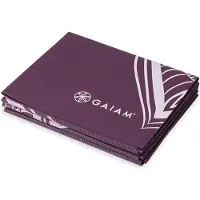 Gaiam Foldable Performance Yoga Mat 2 mm Tappetino yoga (61 x 173 x 0,2 cm, lilla)