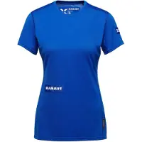 Mammut Women's Eiger Nordwand First Layer T-Shirt Maglia funzionale Donna (XS, blu)