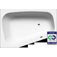 Kaldewei PLAZA DUO Duo droit 190 180x120cm, 237000010001, 237000010001