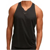 Hoka One One Race Day Singlet Maglia da corsa Uomo (L, nero)