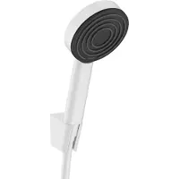 Hansgrohe Pulsify S Set de support de douche 105 1jet EcoSmart, avec flexibles de douche 125cm, 24307700, 24307700