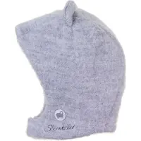 Sterntaler Kid's Scarf Hat Wool with Ears Berretto Bambini (47 cm, grigio)