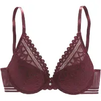 s.Oliver Reggiseno borgogna
