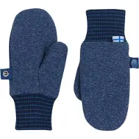 Finkid Kid's Pupujussi Knit Guanti Bambini (XS, blu)