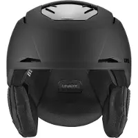 Uvex - Casco da sci/snowboard - Resolution Black Matt - Taglia 52-55 cm - Nero