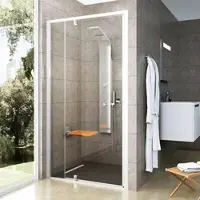 Ravak Porta doccia Pivot PDOP2-120 bianco+trasparente 03GG0100Z1