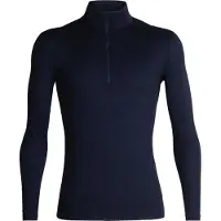 Icebreaker - Primo strato in lana merino - M Merino 200 Oasis LS Half Zip Midnight Navy - Taglia S - Blu navy