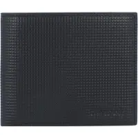 Davidoff Paris Portafoglio Vera Pelle 11.5 cm nero