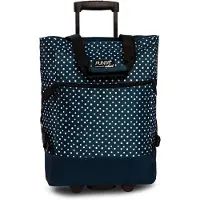 Punta Trolley 'Print' petrolio / bianco