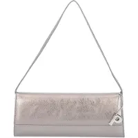 PICARD Auguri Pochette Vera Pelle 26 cm grigio