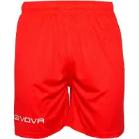 Givova Pantaloni sportivi rosso / offwhite