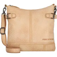 Greenland Nature Femi & Nine Borsa a tracolla Vera Pelle 33 cm marrone