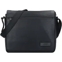 Jost Stockholm Borsa messenger Vera Pelle 33 cm Vano porta PC nero