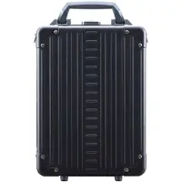 Aleon Aluminum Vertical Valigetta 25 cm Vano porta PC nero