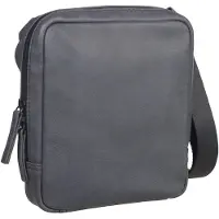 Leonhard heyden Den Haag Borsa a tracolla Vera Pelle 16 cm grigio