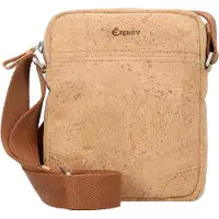 Esquire Kork Borsa a tracolla 18 cm marrone