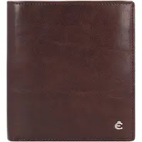 Esquire Toscana Portafoglio Protezione RFID Vera Pelle 12 cm marrone