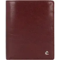Esquire Toscana Portafoglio Protezione RFID Vera Pelle 12 cm marrone