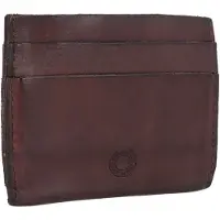 Campomaggi Parigi Custodia per carta di credito Vera Pelle 11.5 cm marrone