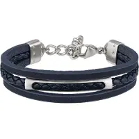 Breil Braccialetto navy / argento