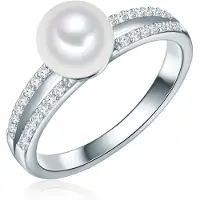 Valero Pearls Anello argento