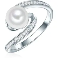 Valero Pearls Anello argento