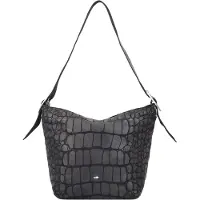 Campomaggi Borsa a spalla Vera Pelle 29 cm nero